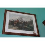 Framed Print Fox Hunting The Meet After John Frederick Herring The Elder (British 1795â€“1865)