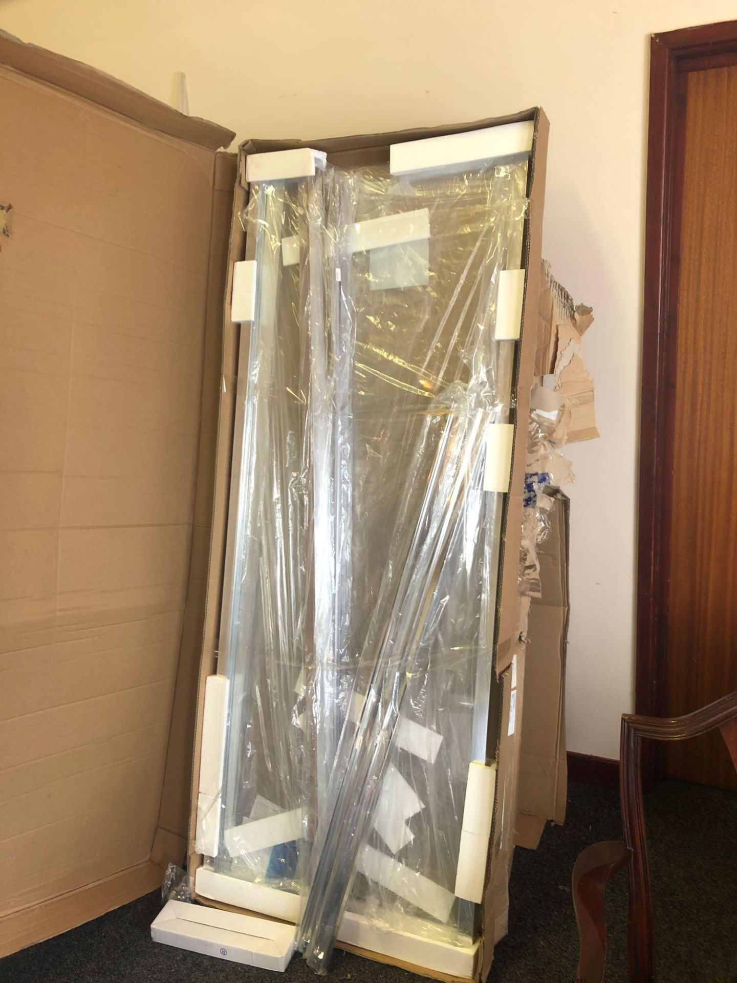 Various Brand New Frameless Glass Shower Screens With Various Sizes - Image 2 of 3