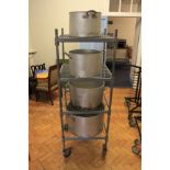 4x Various Aluminium Stock Pots