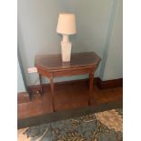 Mahogany Hall Table 94 X 45 X 72cm