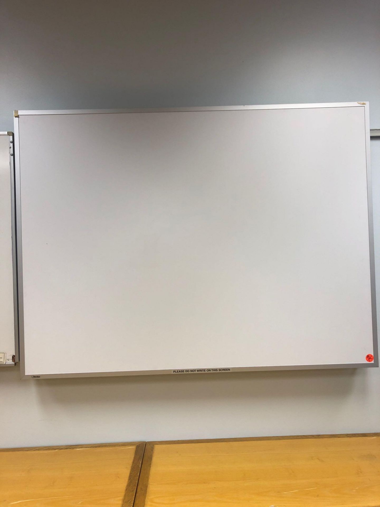 Pendax White Screen 1800 X 1350 Mm One Wall Mounted Whiteboard And One Whiteboard/Flipchart Stand