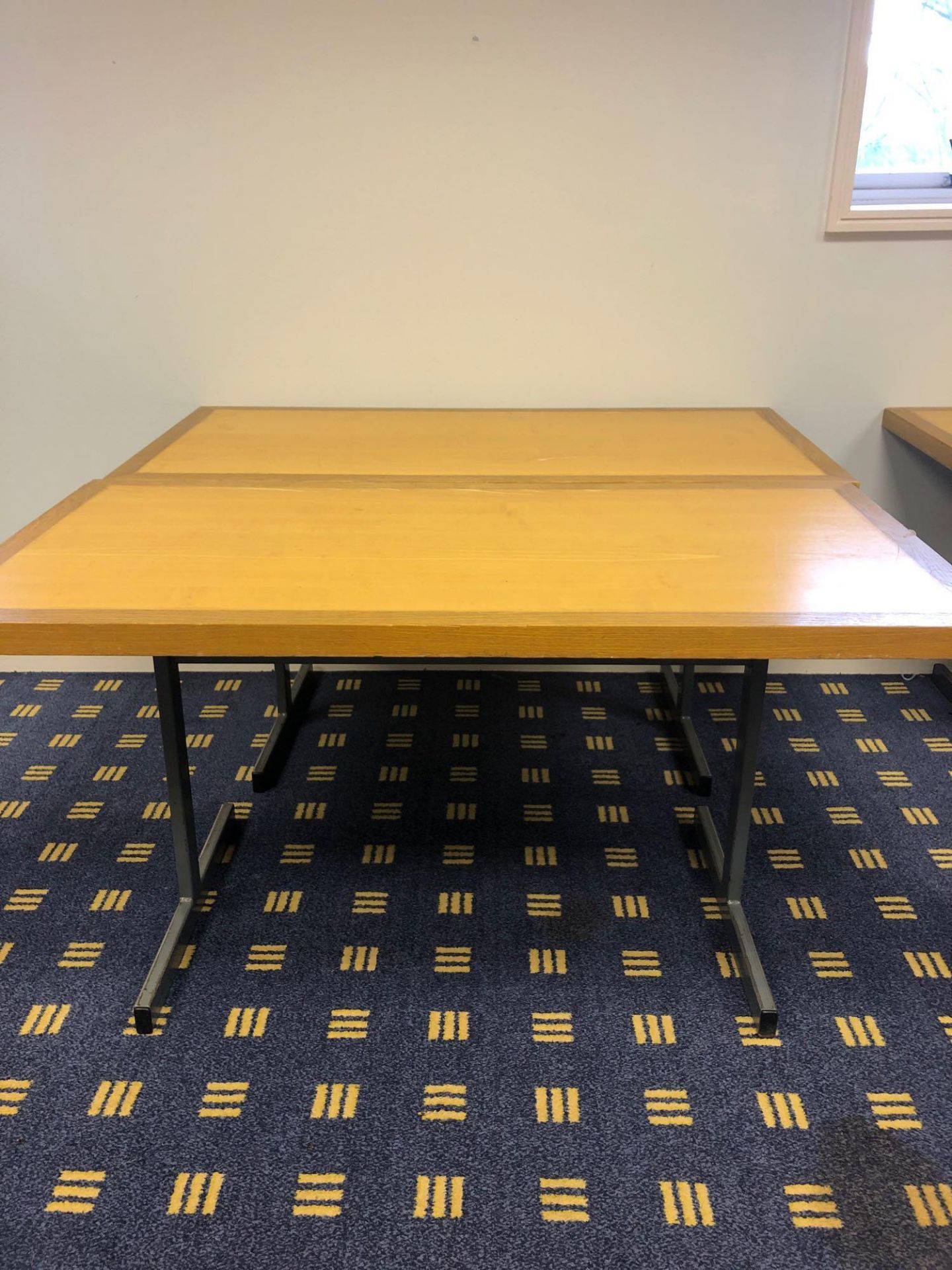 Six x Wooden Conference Tables 1380 x 690mm