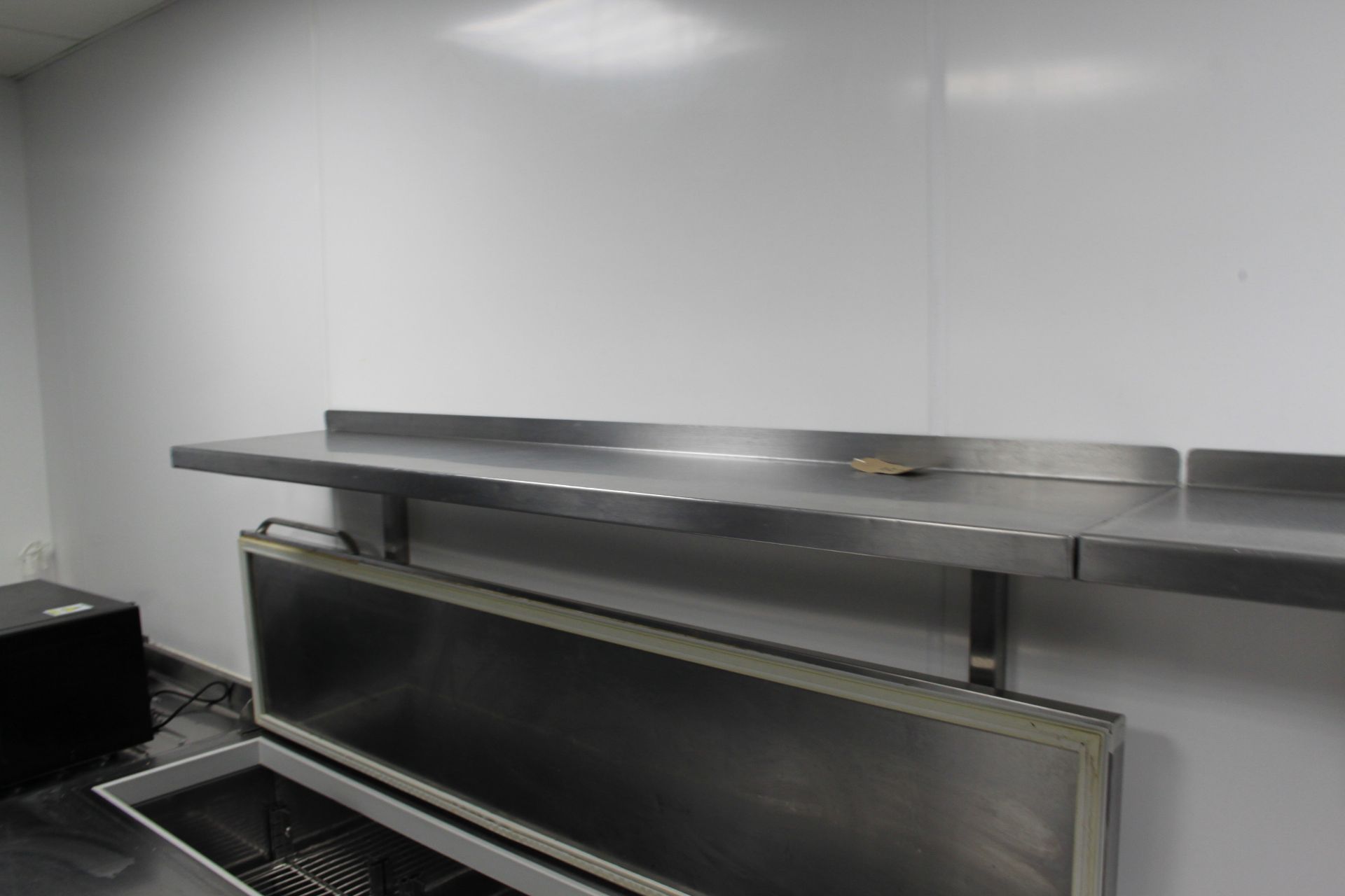 Stainless Steel Kitchen Wall Shelf 1500 x 300mm