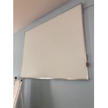 Wall Mounted White Screen