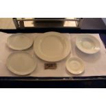 Large Quantity Hotel Ware Comprising Of; 9" Oval Plates 6.5" Side Plates 12.5 " Plates 9" Bowls