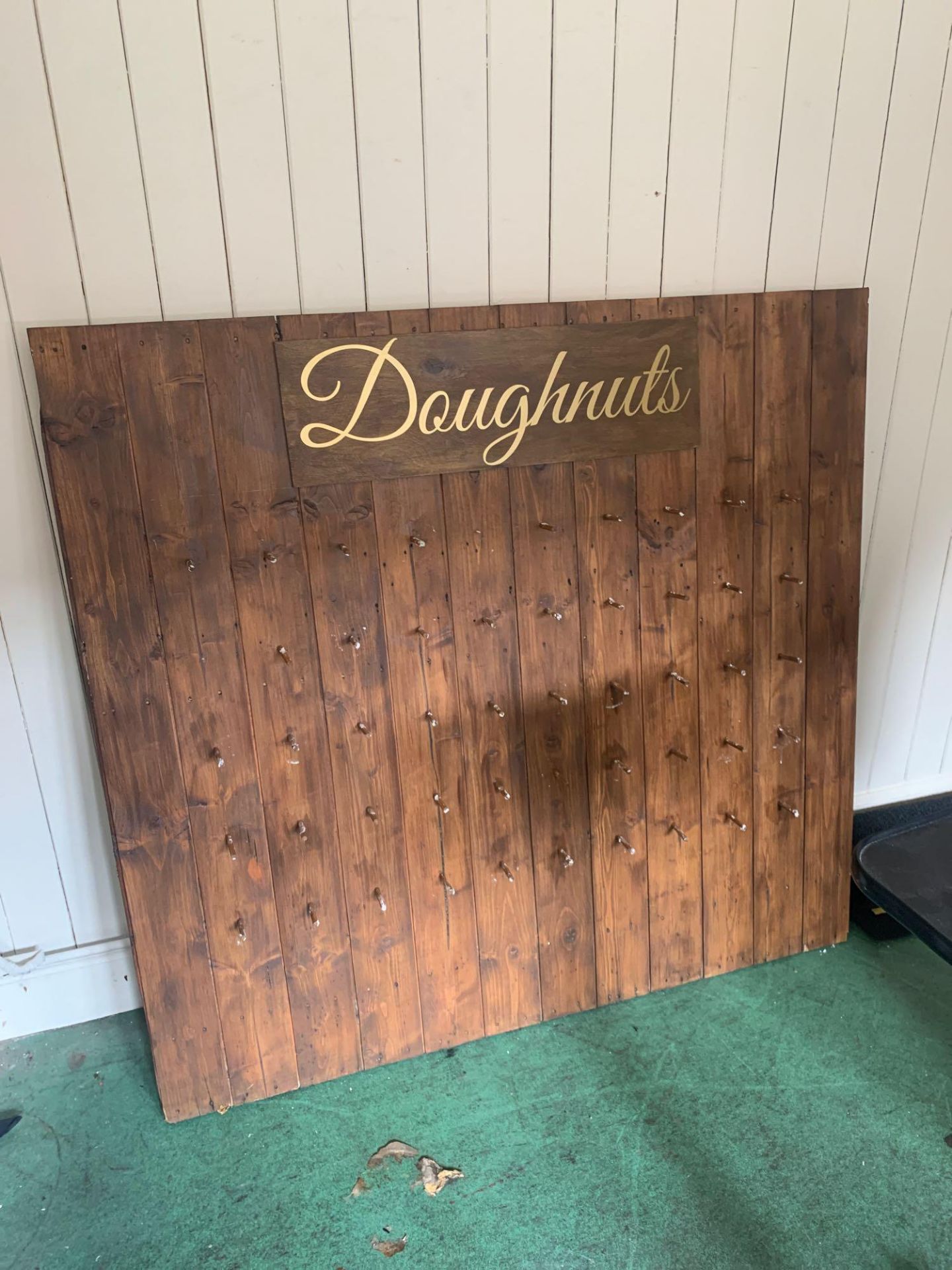 Wooden Doughnut Display Stand 136 x 129cm