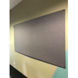 3 x Grey Pin Noticeboards 2400 x 1200 Mm