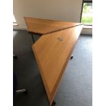 4 x Mas Furniture Contracts Ltd Wooden Conference Tables 1350 x 540 Mm