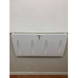 Continental Wall Mounted Baby Nappy Changer Horizontal Changing Unit Station