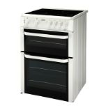 Beko Freestanding 60cm double oven electric cooker BDVC663 Height: 90.0cm / Width: 60.0cm / Depth:
