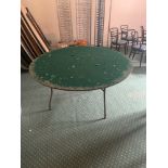 5 x Round Folding Wooden Banquet 5ft Tables