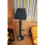 A Pair Of FOLD Floor Lamp Alexander Taylor For Established And Sons Powder Coated Black 460mm High