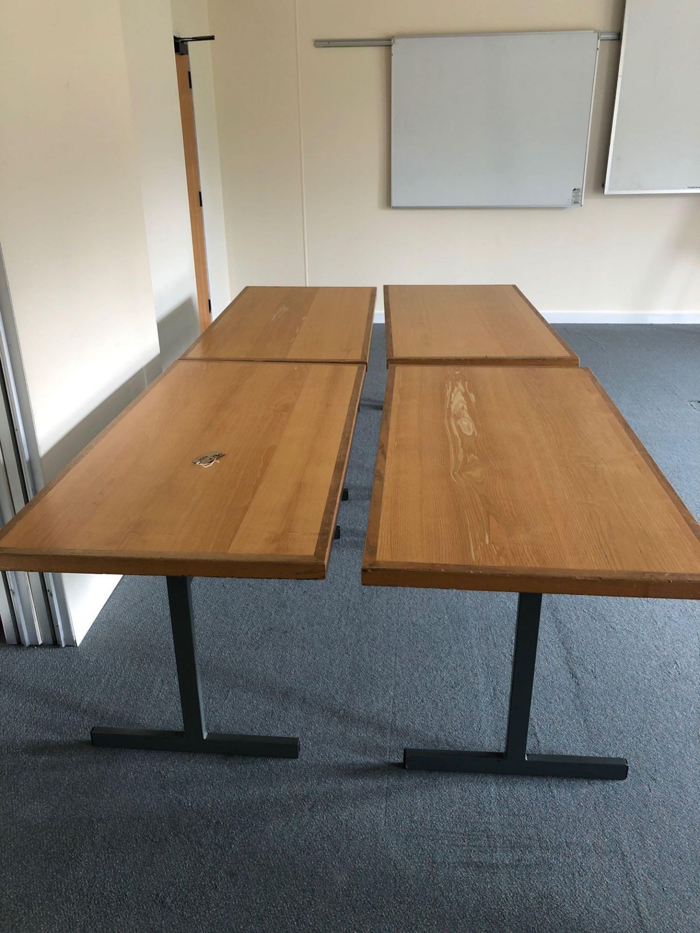 MAS Furniture Contractors Ltd 6x Wooden Conference Tables 1520 X 760 Mm