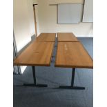 MAS Furniture Contractors Ltd 6x Wooden Conference Tables 1520 X 760 Mm