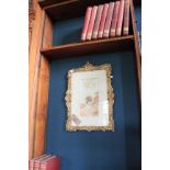3 x Prints In Gilt Frames Of Various Sizes