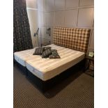 Hospitality Contract Super King Zip and Link Size Divan Bed Mattress And Headboard Sold With