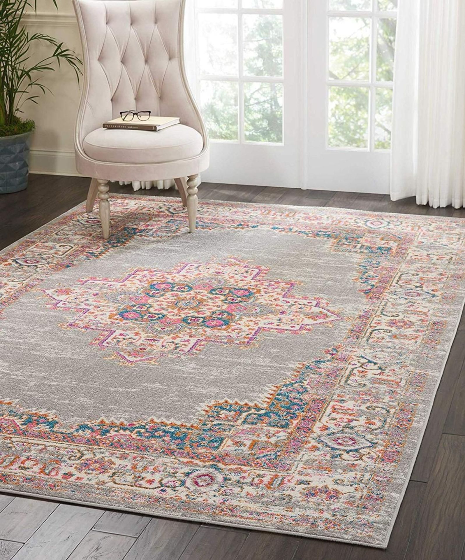 Grey Persian Passion Rug Rich, seductive colour draws you into the plush beauty of the Passion rug