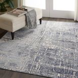 Slate/Ivory Urban Rug Silky textures, complex colouring, and intricate detail make the Urban Decor