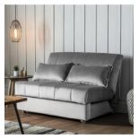 Metz Sofa 140cm Langford Ice Blue Upholstered The Metz collection is ideal even for smaller