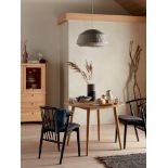 Croft Collection Iona Round Dining Table, Solid Oak This round dining table can be extended easily