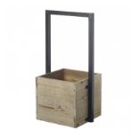 Hanging box Planter Natural Wood 305x490mm (3pk) (5011745891254)