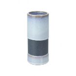 Lulu Ceramic Vase Blue & Grey 220x70mm (6pk) (5011745877210)