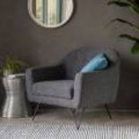 Volda Armchair, Liquorice Black The Volda range features sophisticated and comfortable armchairs and