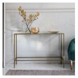 Rothbury Console Table Bronze Introducing you to our stunning Rothbury Console Table in Bronze.