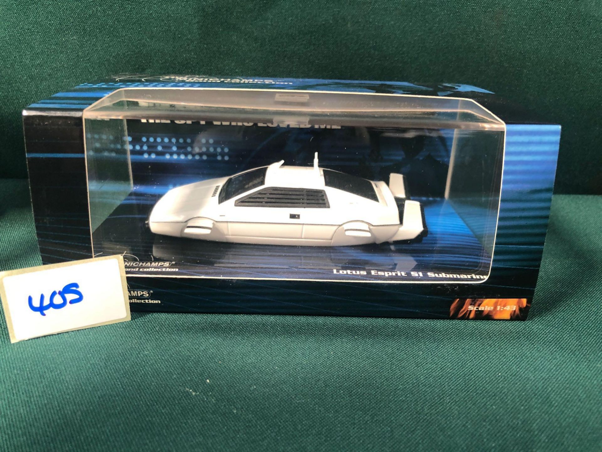 The Minichamps Bond Collection Diecast #400 135270 Lotus Esprit S1 Submarine From The Spy Who - Image 2 of 2