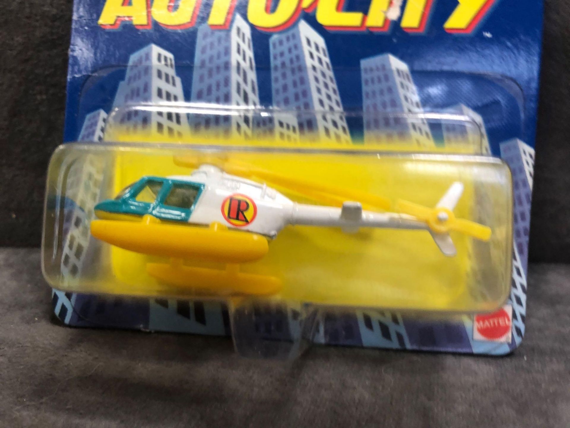 Corgi Junior Auto City Diecast #93177 Helicopter On Bubble Card - Image 2 of 2
