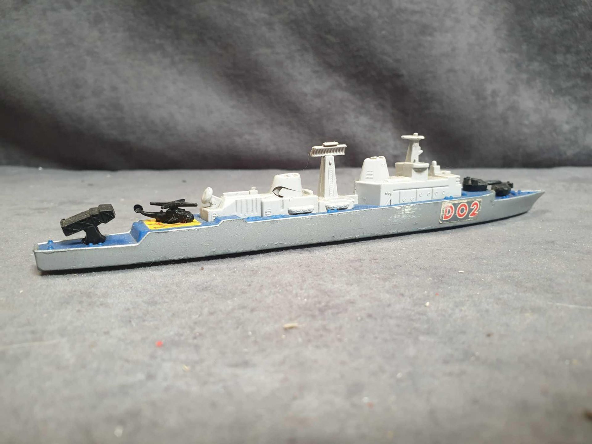 Matchbox Sea Kings Lesney K308 Guided Missile Destroyer Ship D02,1976 Diecast Unboxed - Image 4 of 4
