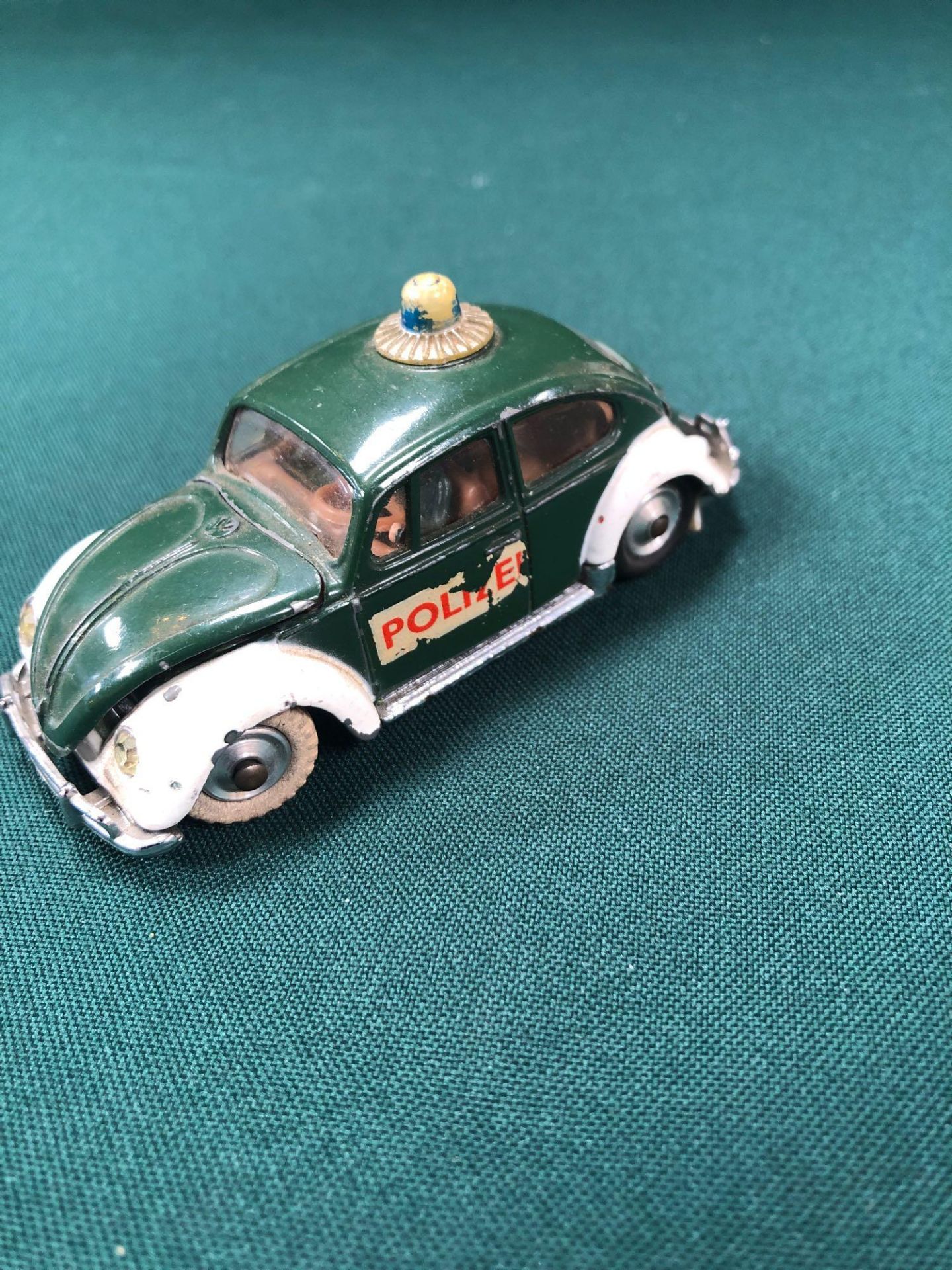 Corgi Toys #492 Volkswagen European Police Car In Very Good Box - Image 3 of 3