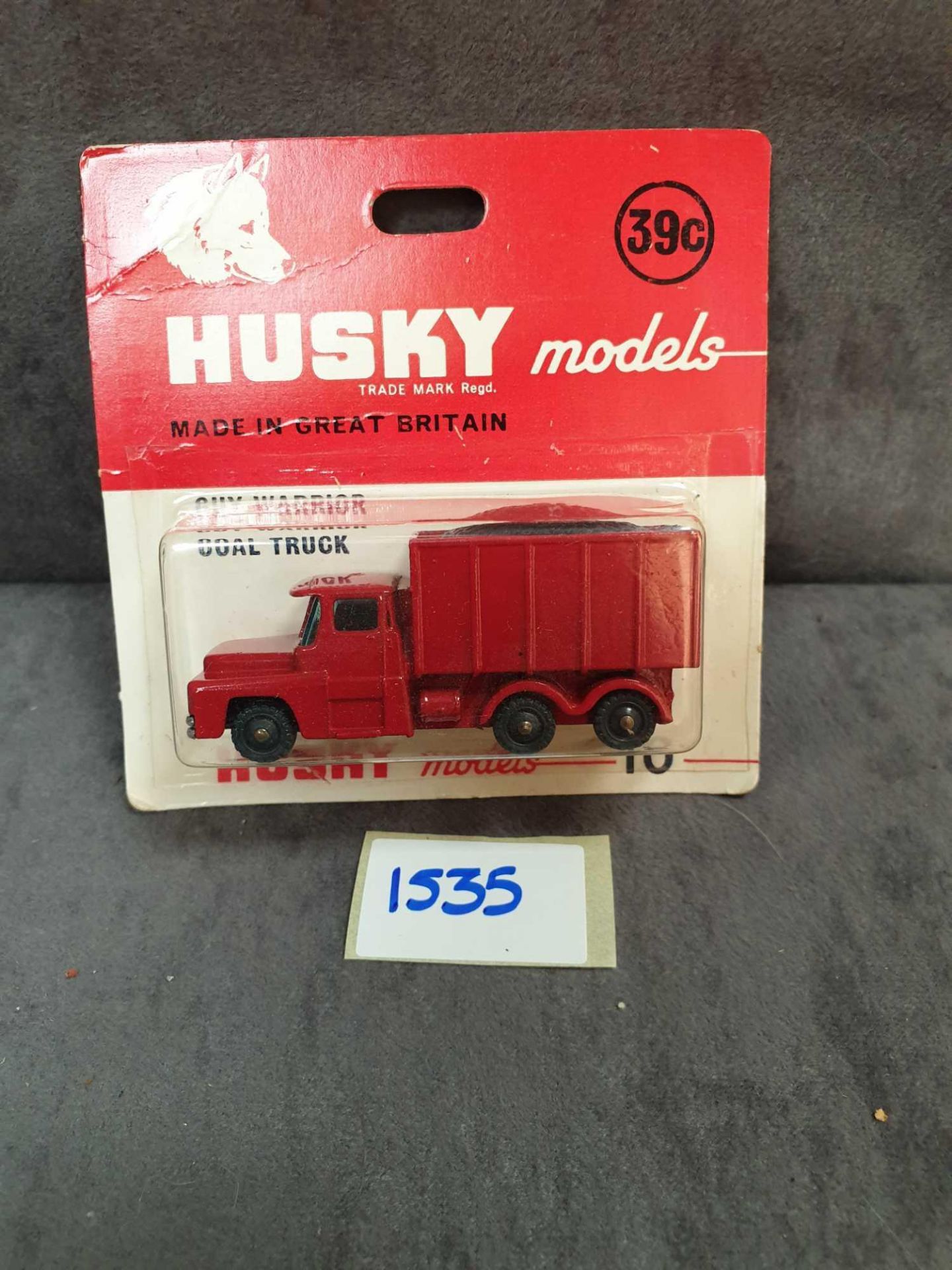 Husky Models Diecast #10 Guy Warrior Coal Truck On Bubble Card