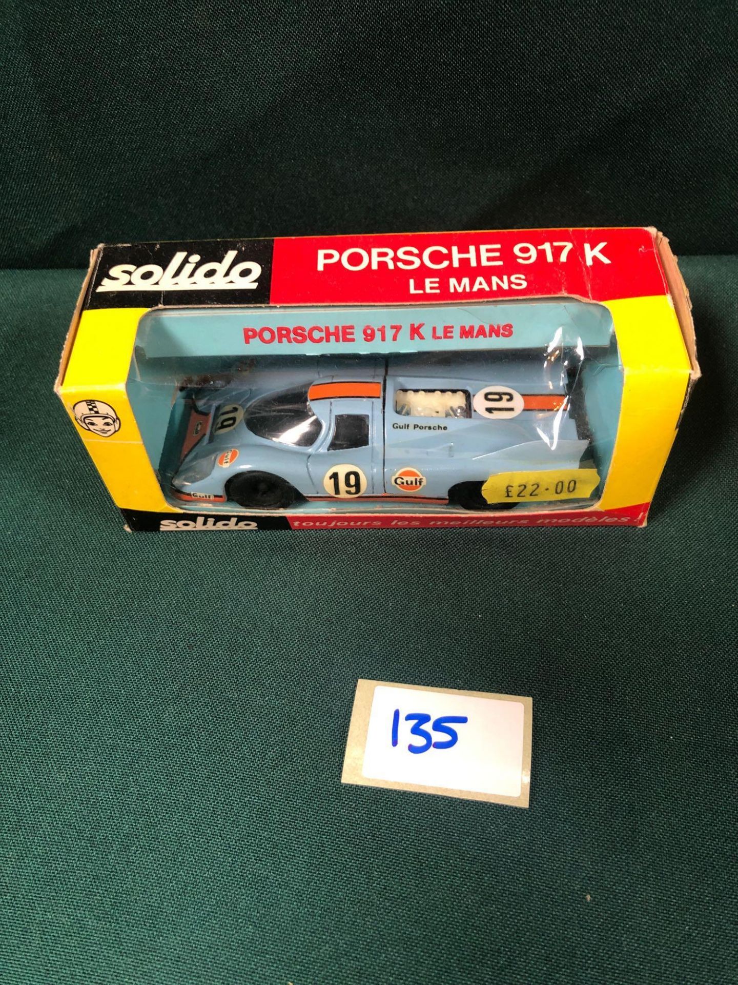 Solido diecast #198 Porsche 917 K Lee Mans in box