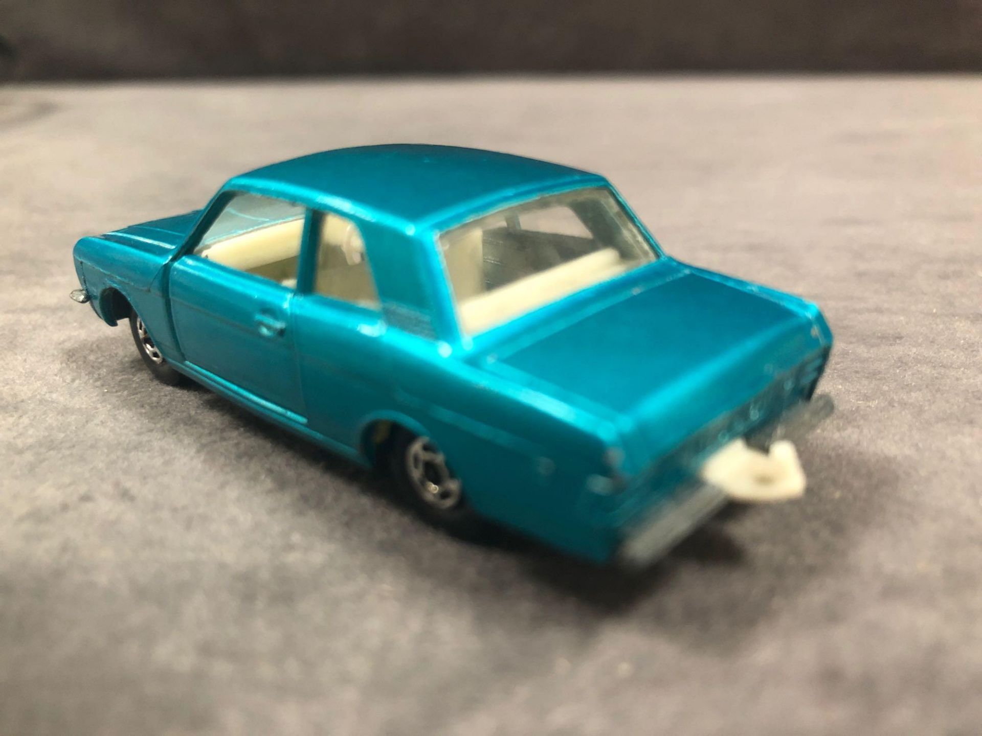 Mint Matchbox Superfast Diecast #25 Ford Cortina GT In Metallic Blue With In Crisp Box - Image 3 of 3