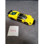 Corgi Diecast Unboxed #344 Ferrari 206 Dino Sport- Yellow 1969-1974