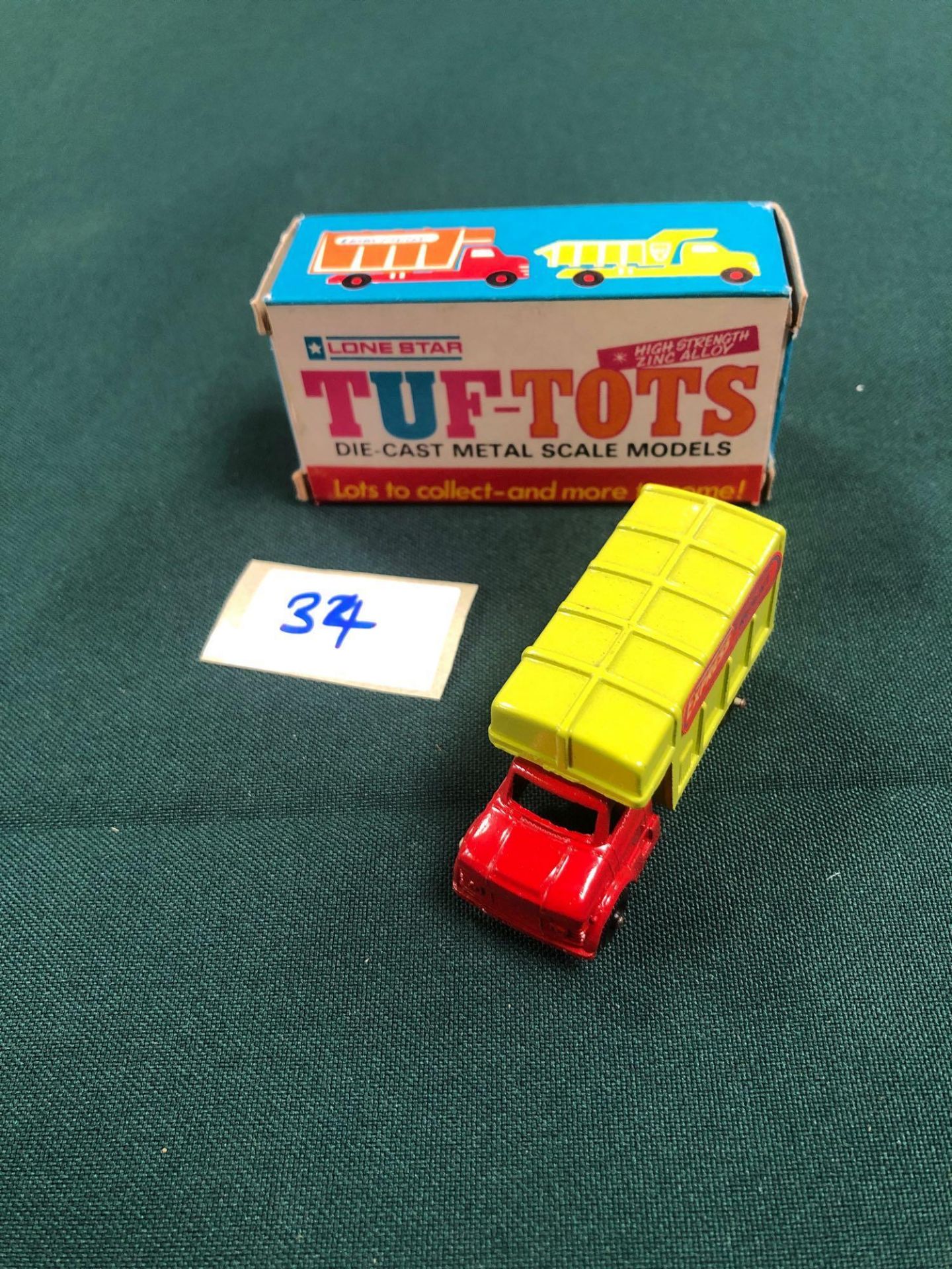 Lone Star Tuf-Tots Diecast Model #611 Express Freight Truck In Box