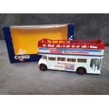 Mint Corgi Diecast #478 Open Top Bus White/Red - Radio Victory Livery in excellent Box