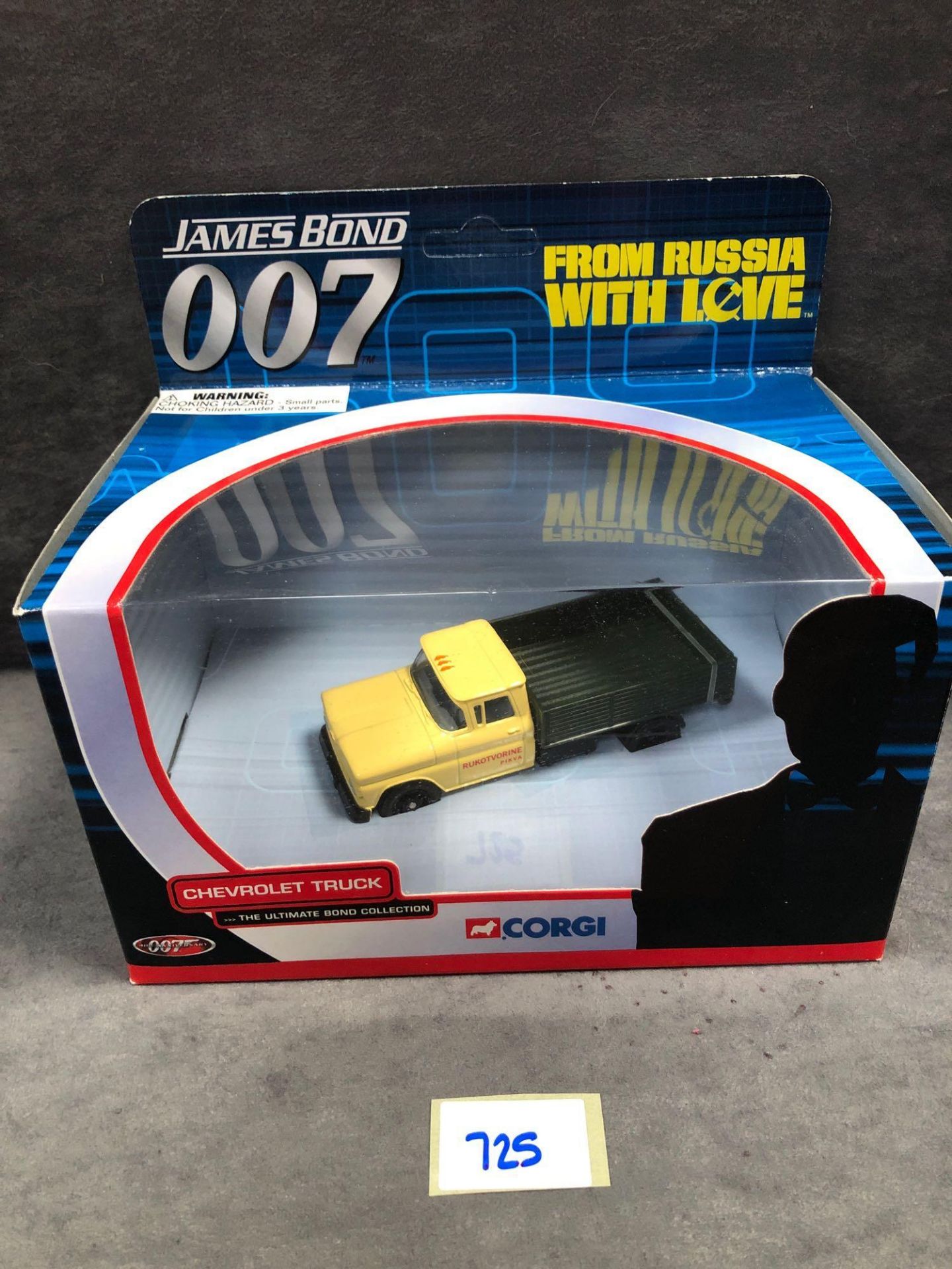 Mint Corgi Diecast James Bond 007 #TY06701 Chevrolet Truck From Russia With Love In Box