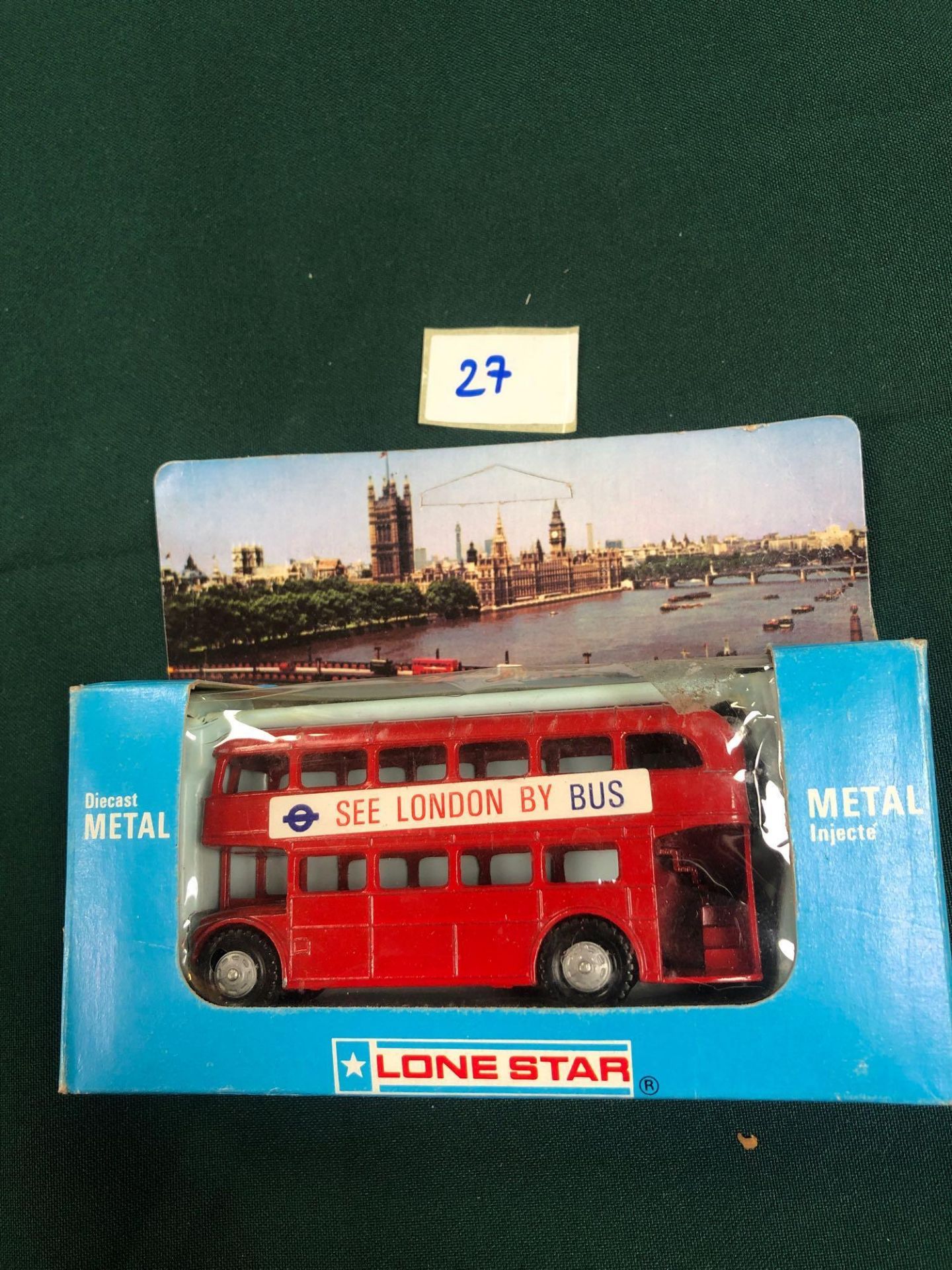 Lone Star Diecast Model Bus #1259See London By BusÃƒÆ’Ã†â€™Ãƒâ€šÃ‚Â¢with Black Tyres In Box