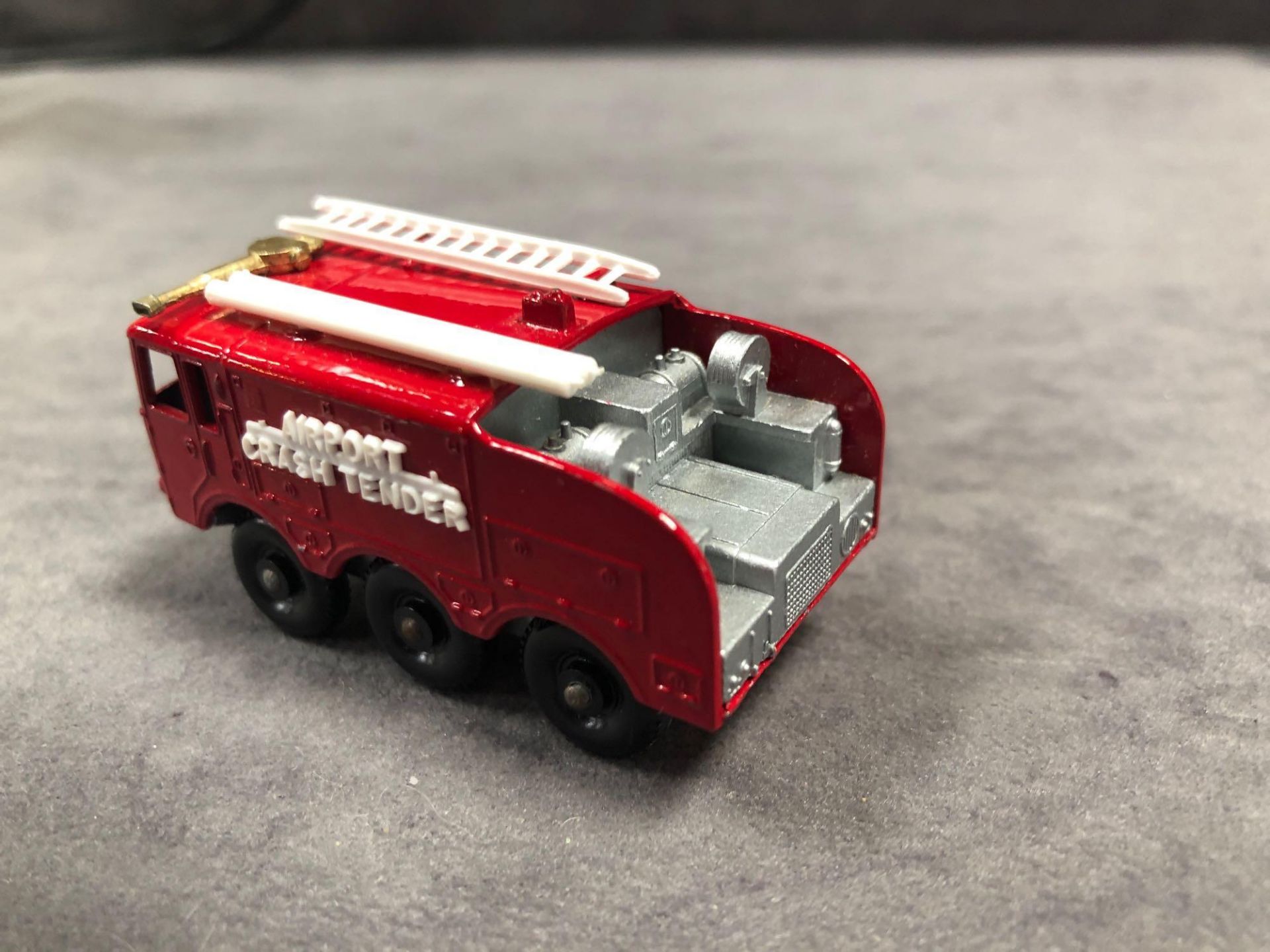 Mint Matchbox Series Lesney Diecast #63 Firefighting Crash Tender In A Very Good Box (Storage - Image 3 of 4