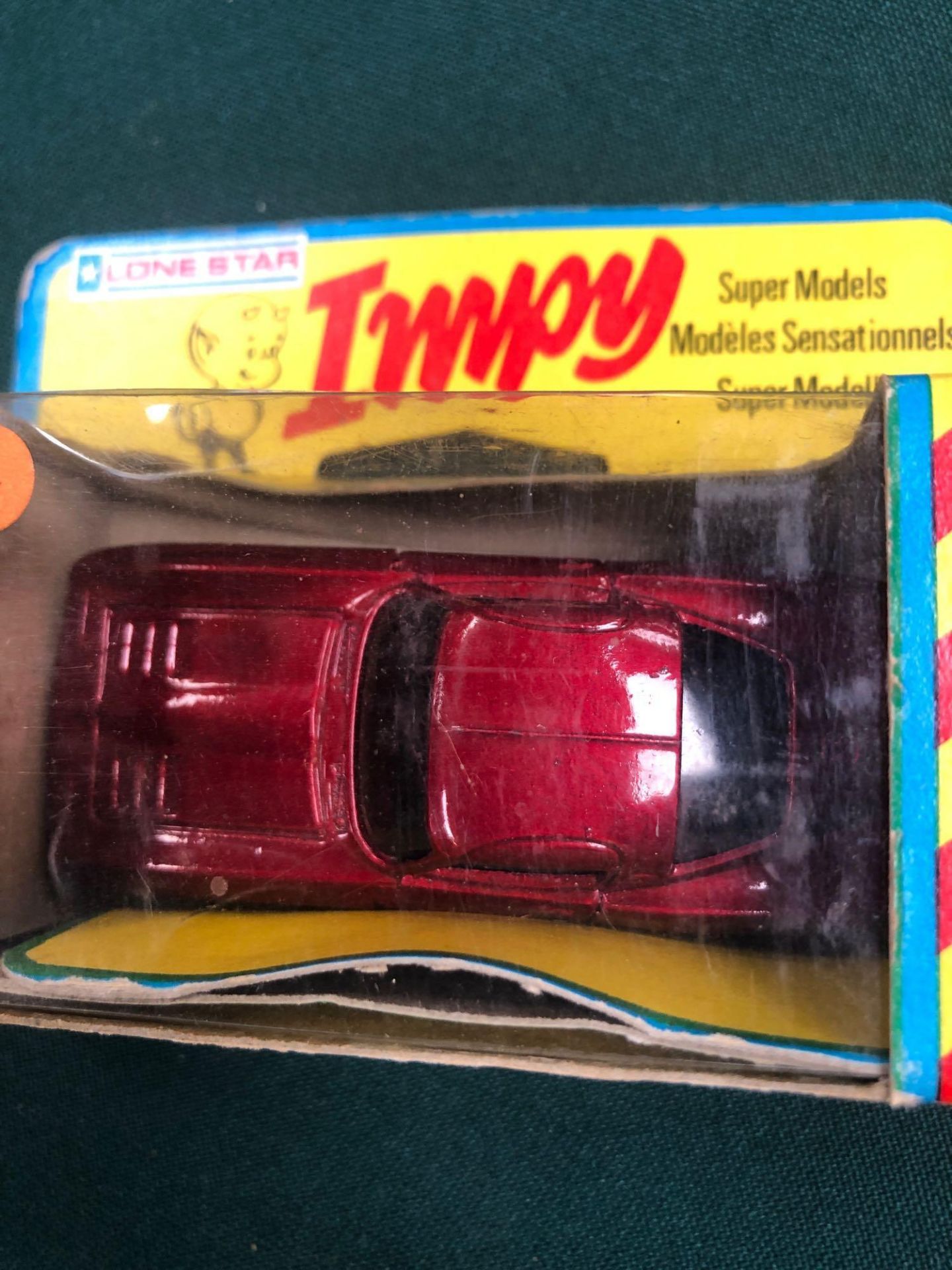 Lone Star Impy Diecast Model #76 GT Rally In Red With Box - Image 2 of 2