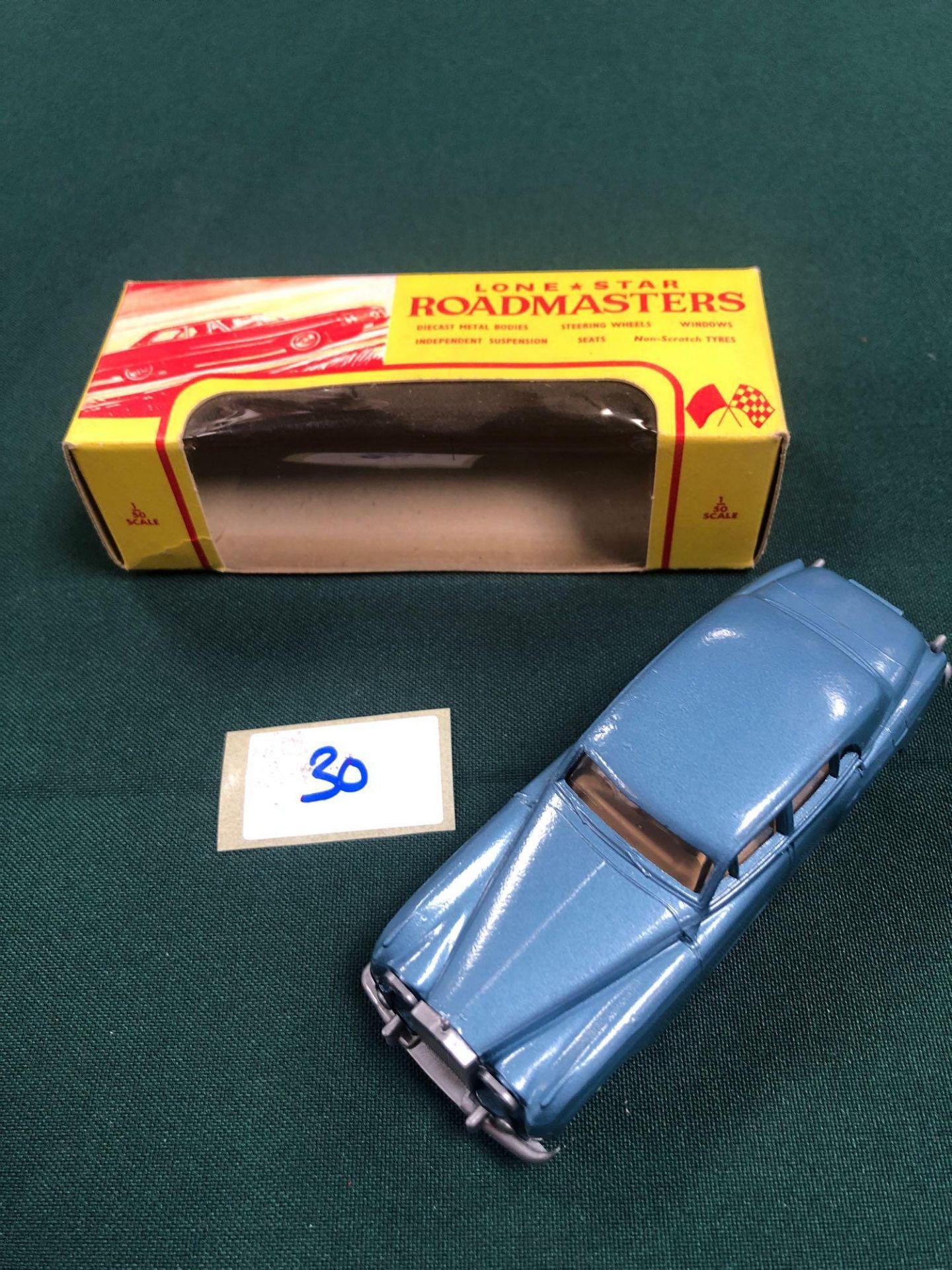 Lone Star Road Masters Diecast Vehicles #1476 Rolls-Royce Silver Cloud II In Blue With Beige