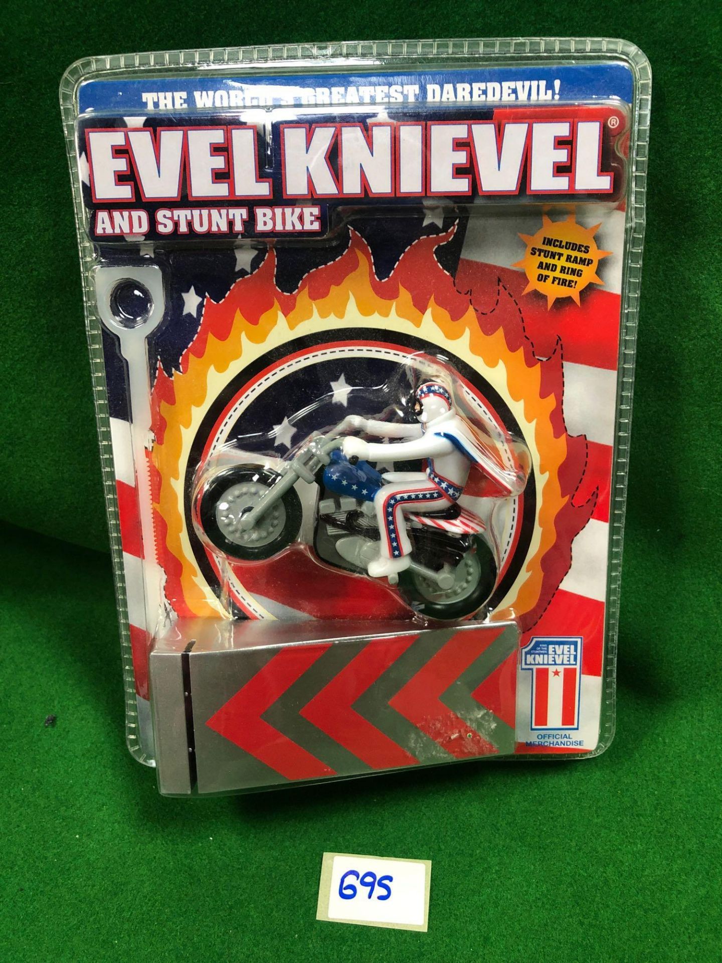 Paladone Evel Knievel And Stunt Bike #PPO226 Issue 1 In Original Packaging