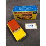 Mint Matchbox Series Lesney Diecast #18 Field Car Auto Steer With And Painted Base In Excellent Box