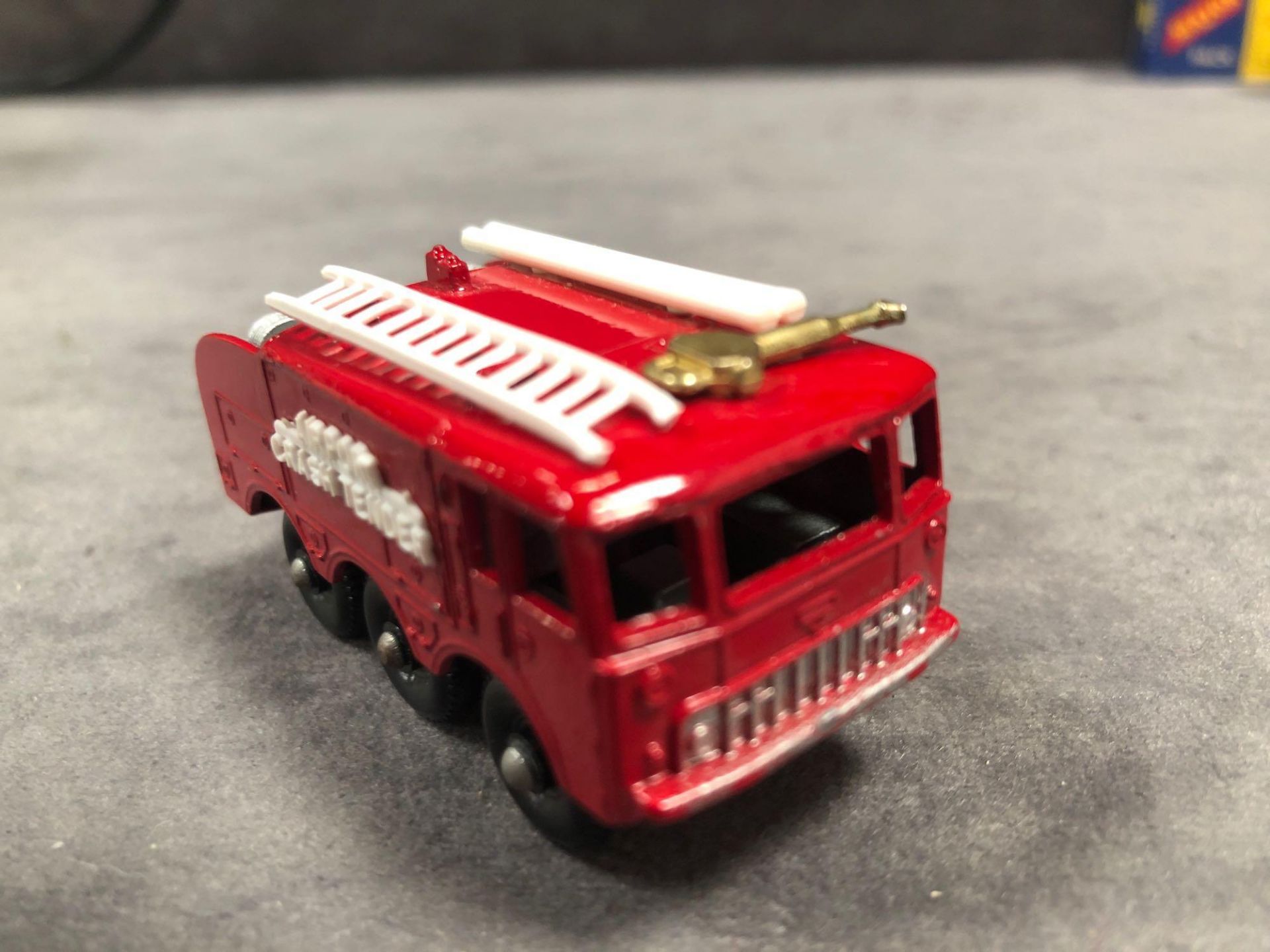 Mint Matchbox Series Lesney Diecast #63 Firefighting Crash Tender In A Very Good Box (Storage - Image 2 of 4
