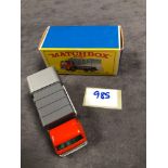 Rare Version Mint Matchbox Series Diecast #7 Ford Refuse Truck In Crisp Box