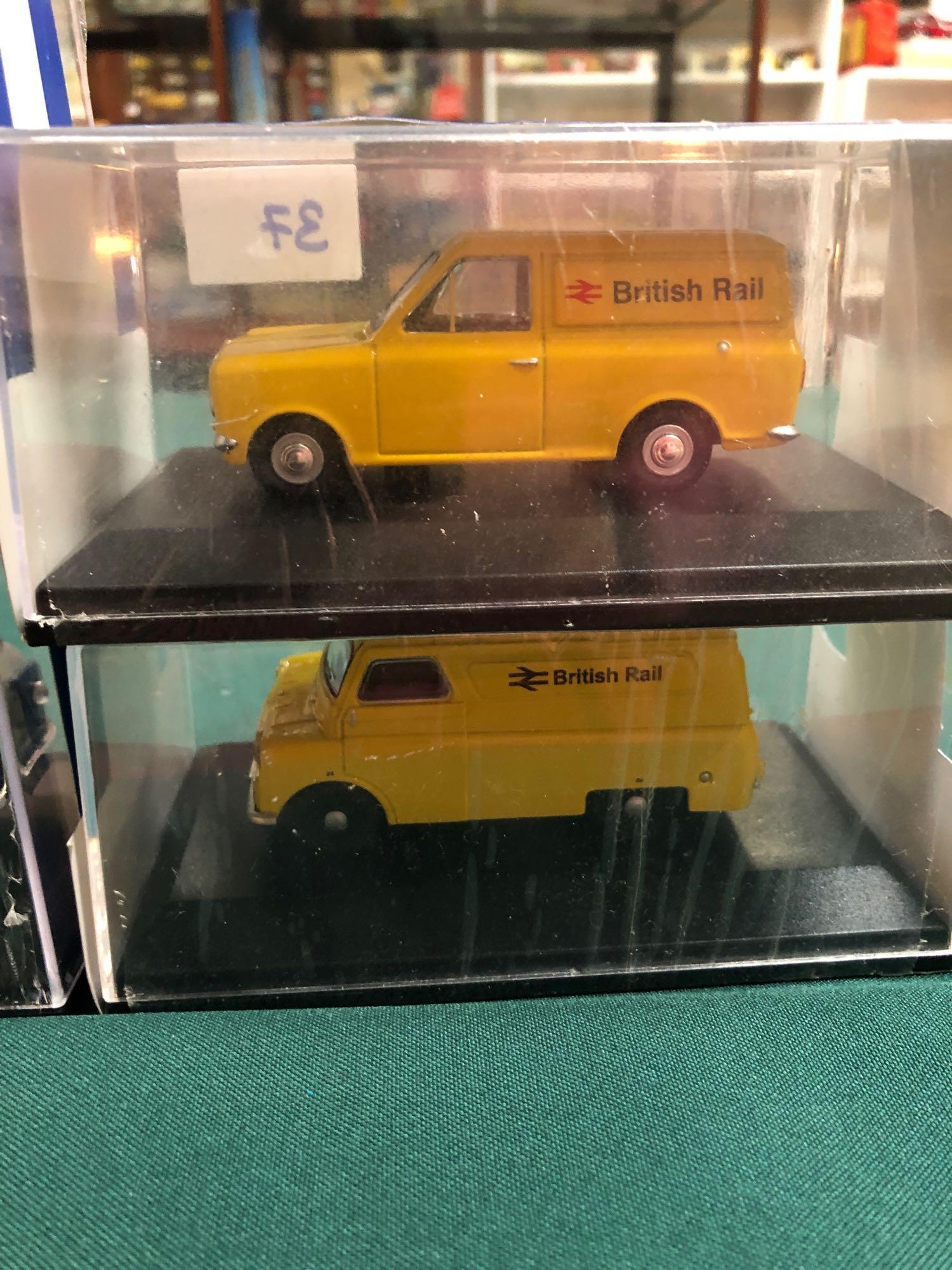 4x Oxford Diecast Models All On Display Boxes, Comprising Of; #JMA002 BMC Van Certificate 0287 Of - Image 3 of 3
