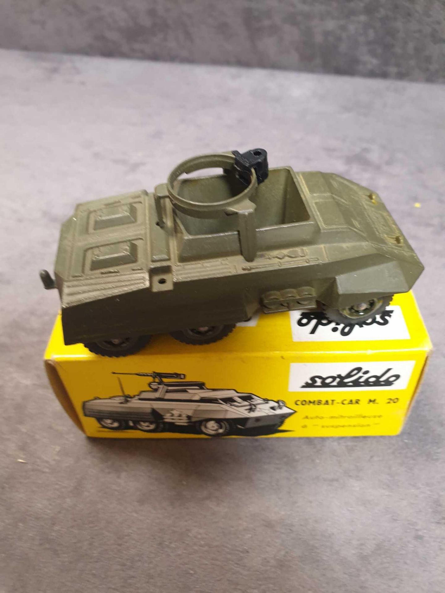 Solido #6028 Combat car M20 The M20 in excellent box was a derivative of the M8 Greyhound series. - Image 2 of 2
