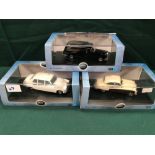 3x Oxford Diecast Models Scale 1/43 All In Display Boxes, Comprising Of; #DS002 Daimler DS420